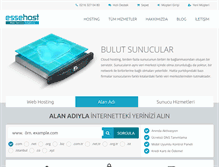 Tablet Screenshot of essehost.com